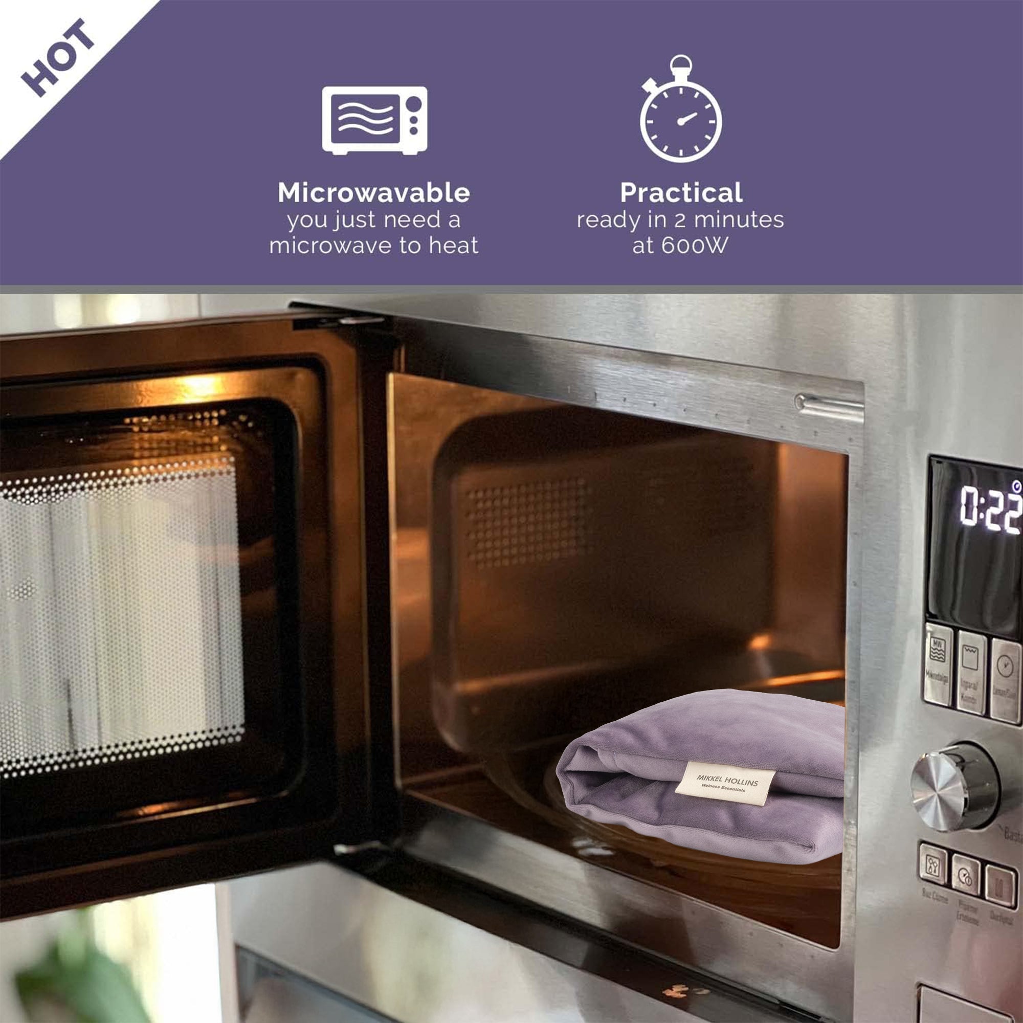 Heat in microwave for 1–2 minutes