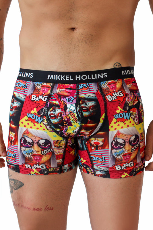 Mens Boxer Brief With Fly - PopArt