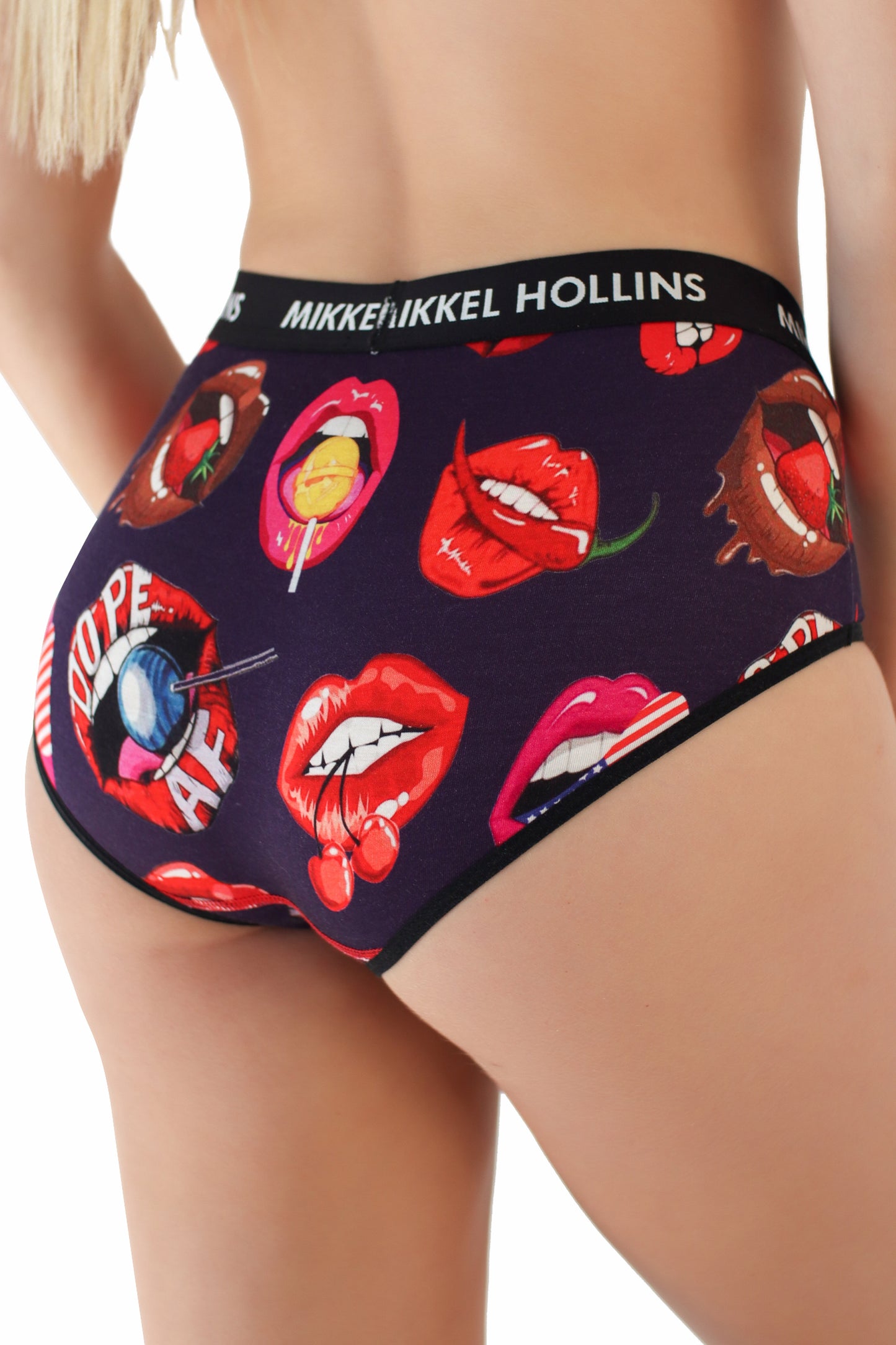Sexy Lips - Hipster Panties For Women | Ultra soft Tencel |  Moisture-Wicking Hipster Briefs