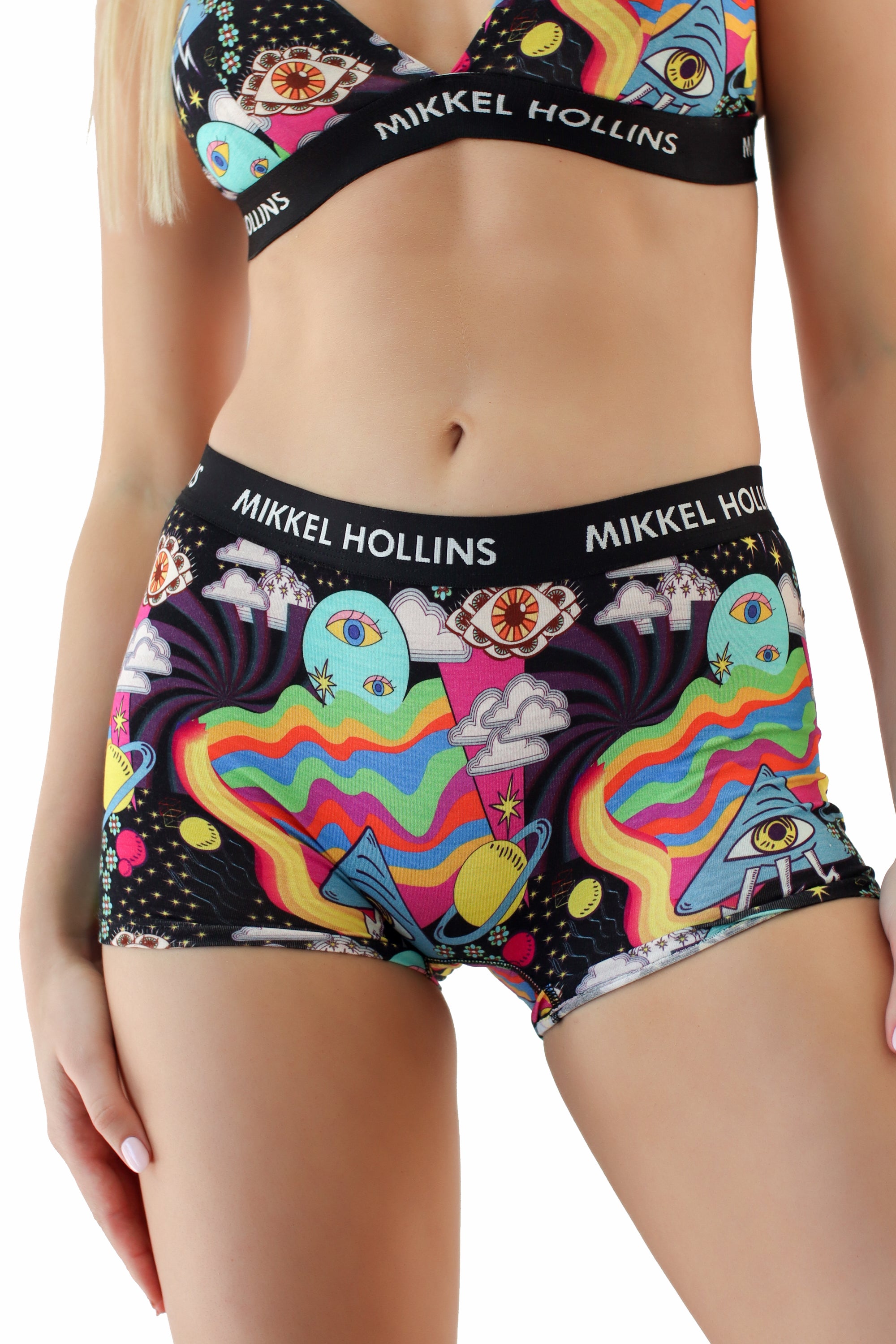 Cosmic Love - Boy Shorts Underwear For Women | Ultra Soft Modal Boxer Briefs For Women