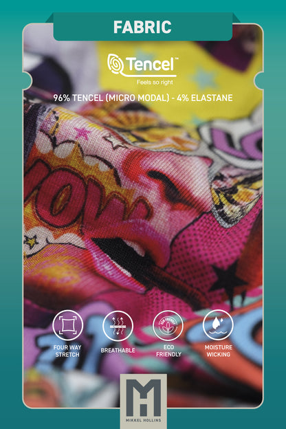 Womens Triangle Bralette - PopArt